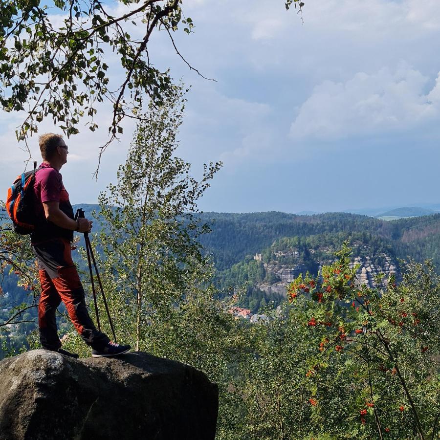Urlaubsdomizil Am Toepfer - Ferienwohnungen In Olbersdorf Esterno foto