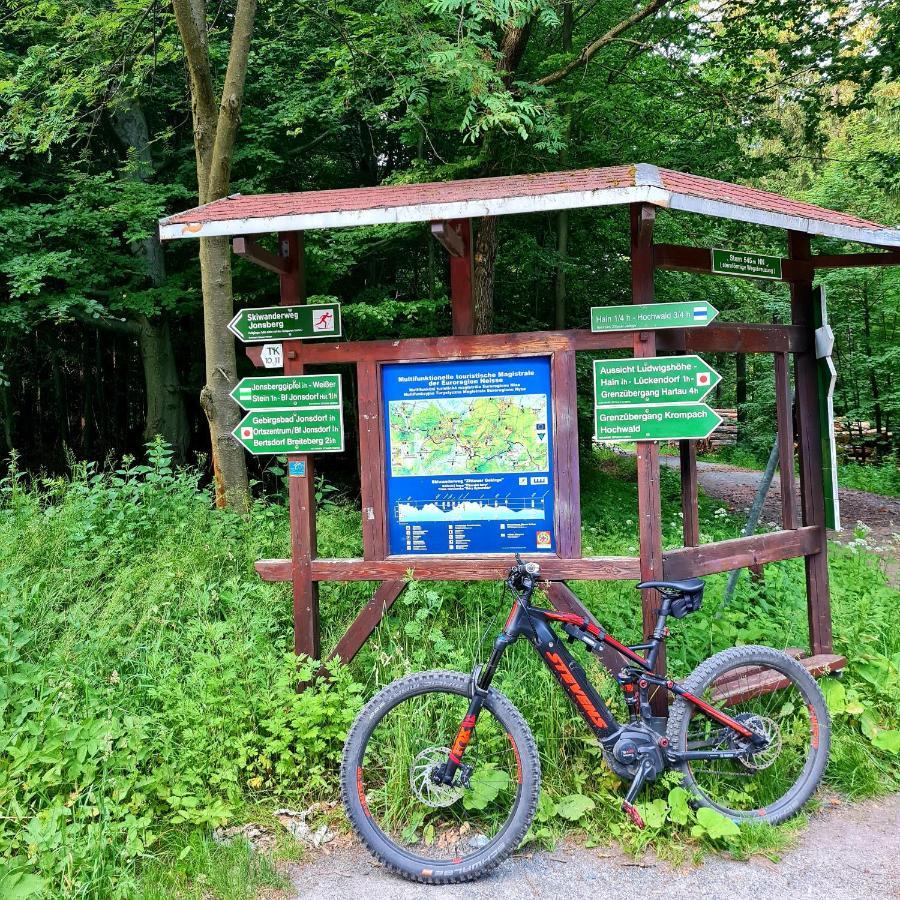Urlaubsdomizil Am Toepfer - Ferienwohnungen In Olbersdorf Esterno foto