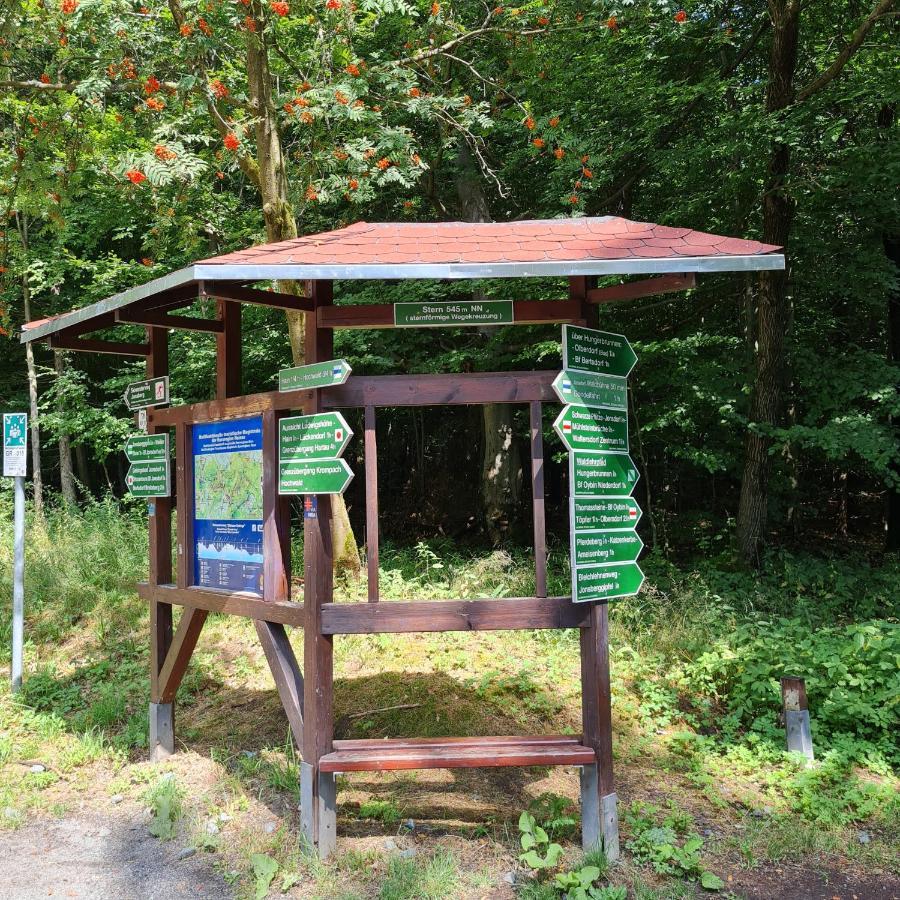 Urlaubsdomizil Am Toepfer - Ferienwohnungen In Olbersdorf Esterno foto
