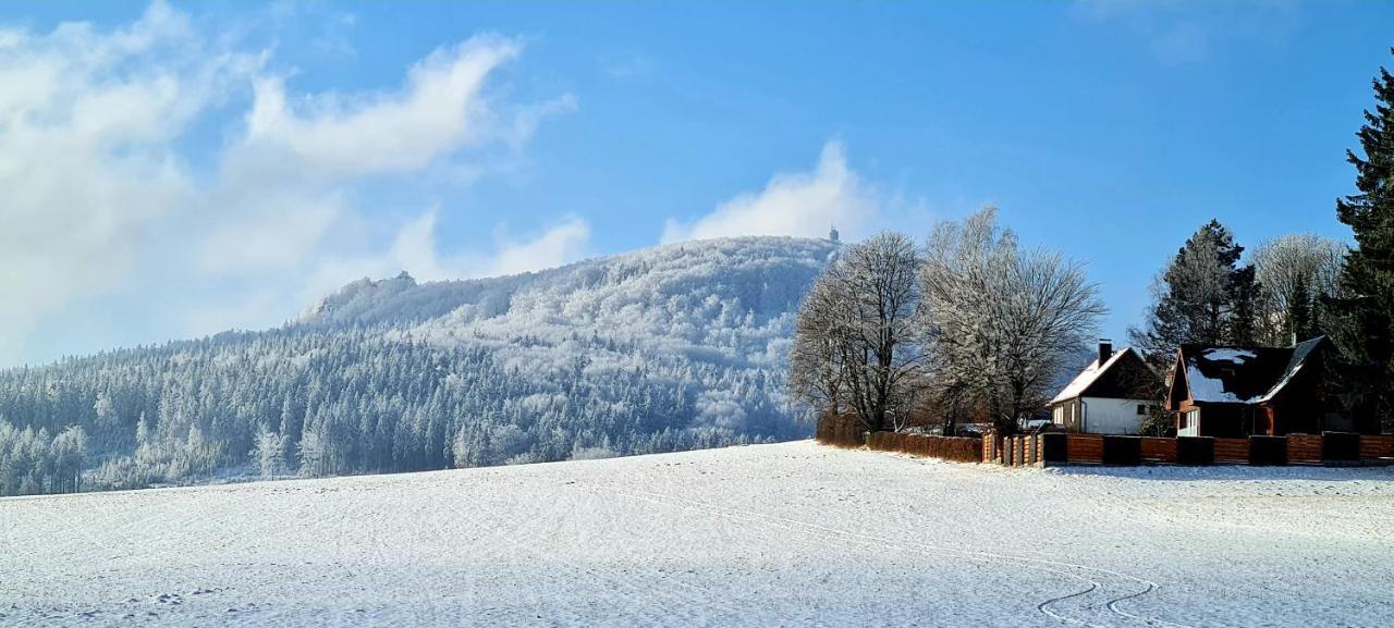 Urlaubsdomizil Am Toepfer - Ferienwohnungen In Olbersdorf Esterno foto
