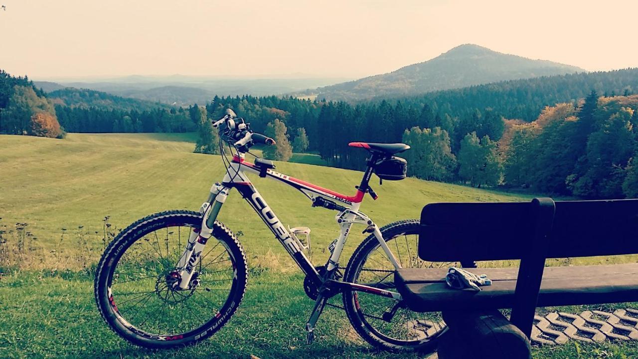 Urlaubsdomizil Am Toepfer - Ferienwohnungen In Olbersdorf Esterno foto