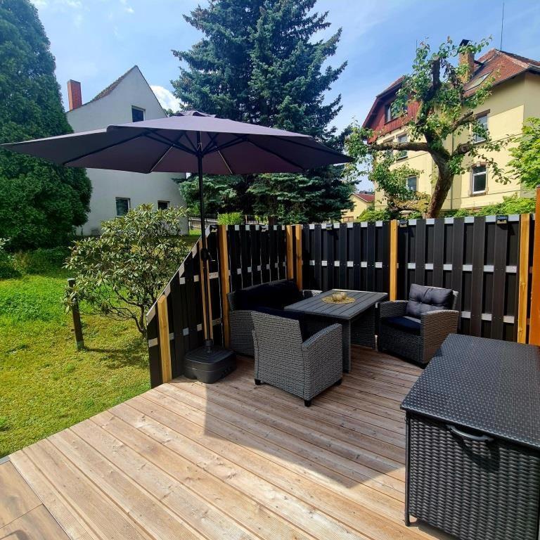 Urlaubsdomizil Am Toepfer - Ferienwohnungen In Olbersdorf Esterno foto